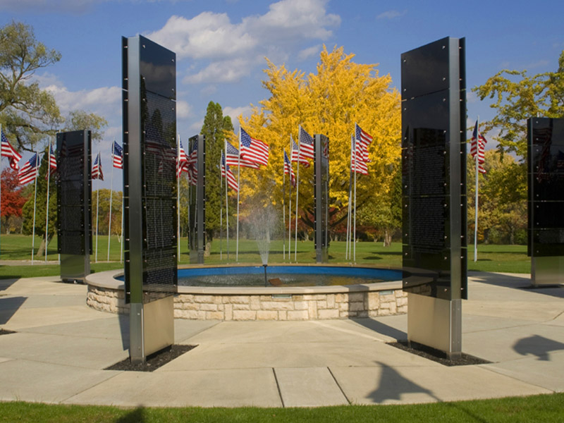 Avenue Of Flags & War On Terror Veterans Memorial